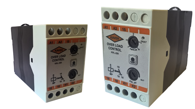 Electrokaveh over load monitor Relay KRL type